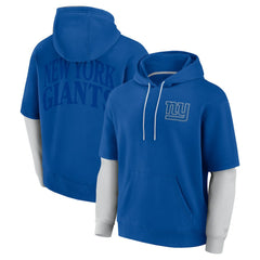 New York Giants Unisex Sleek Elements Pullover Hoodie - Royal - Fanatics