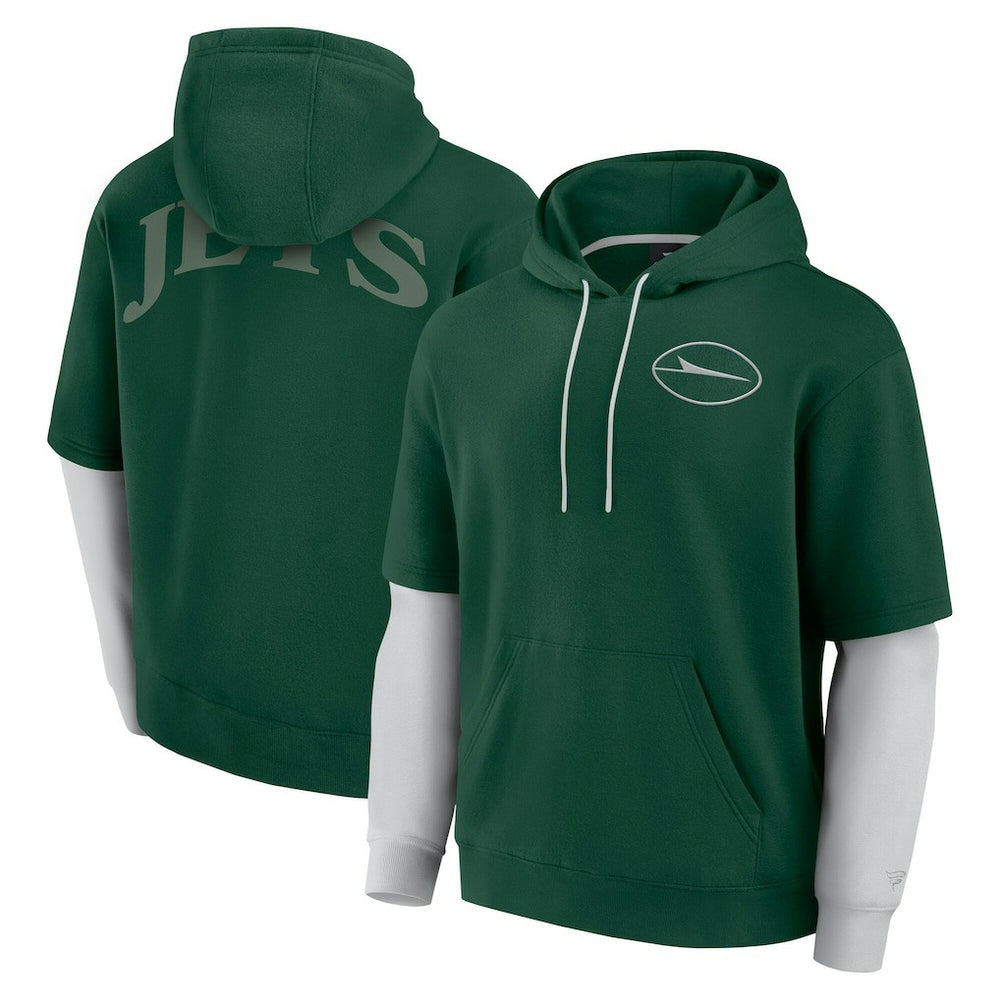 New York Jets Unisex Sleek Elements Pullover Hoodie - Green - Fanatics