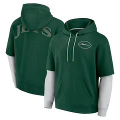 New York Jets Unisex Sleek Elements Pullover Hoodie - Green - Fanatics