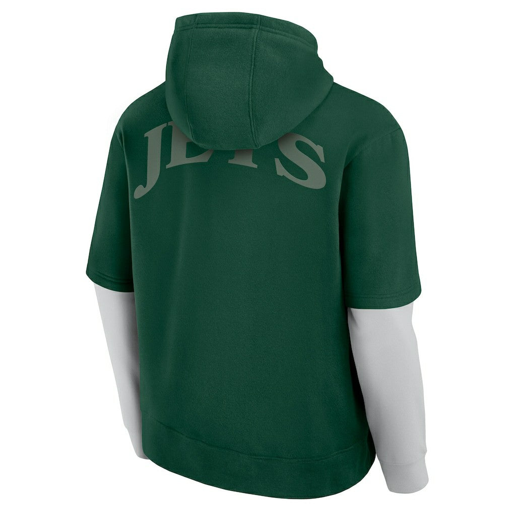 New York Jets Unisex Sleek Elements Pullover Hoodie - Green - Fanatics