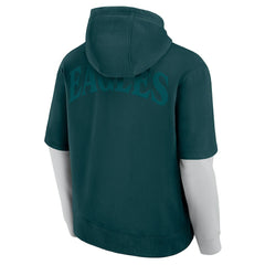 Philadelphia Eagles Unisex Sleek Elements Pullover Hoodie - Green - Fanatics