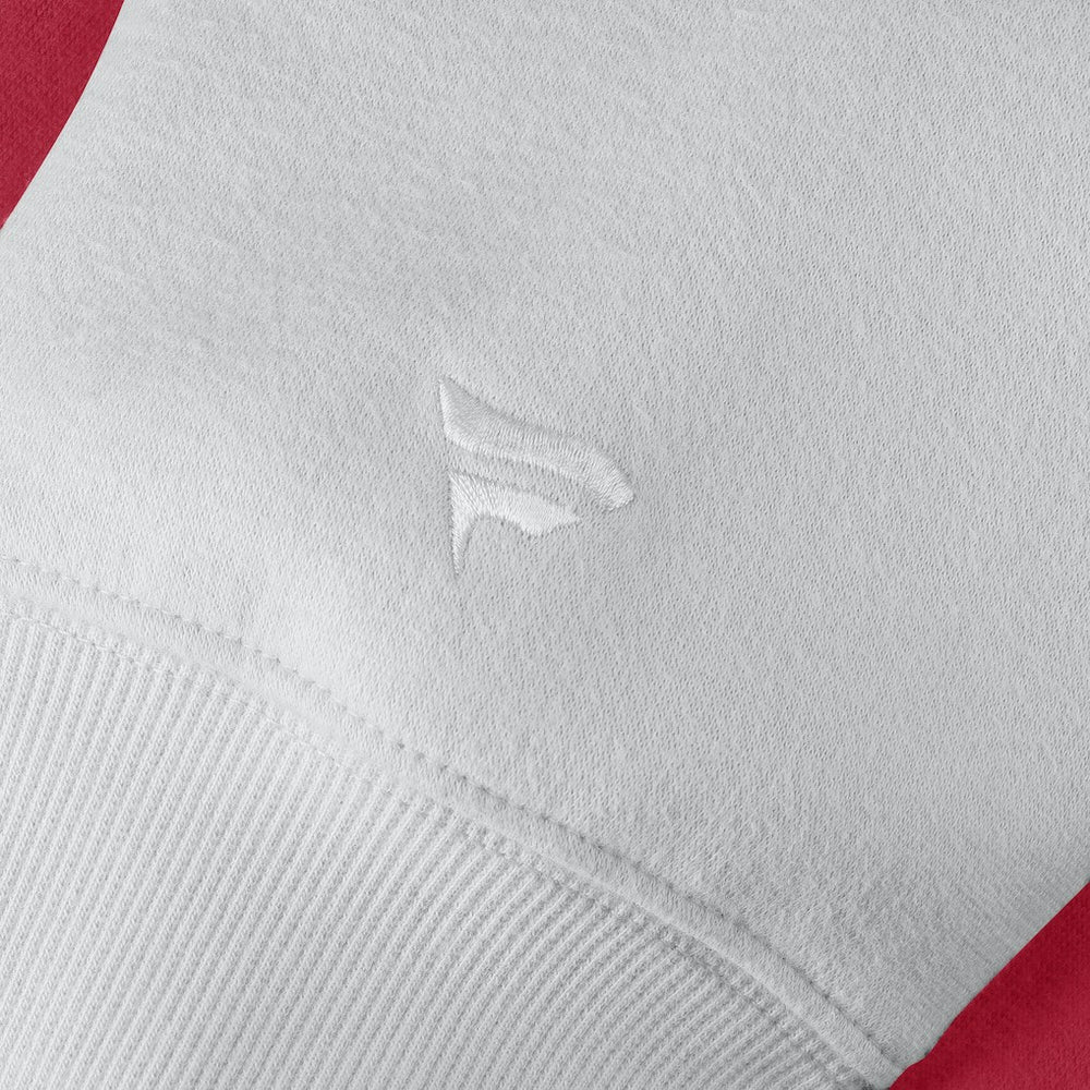 San Francisco 49ers Unisex Sleek Elements Pullover Hoodie - Scarlet - Fanatics