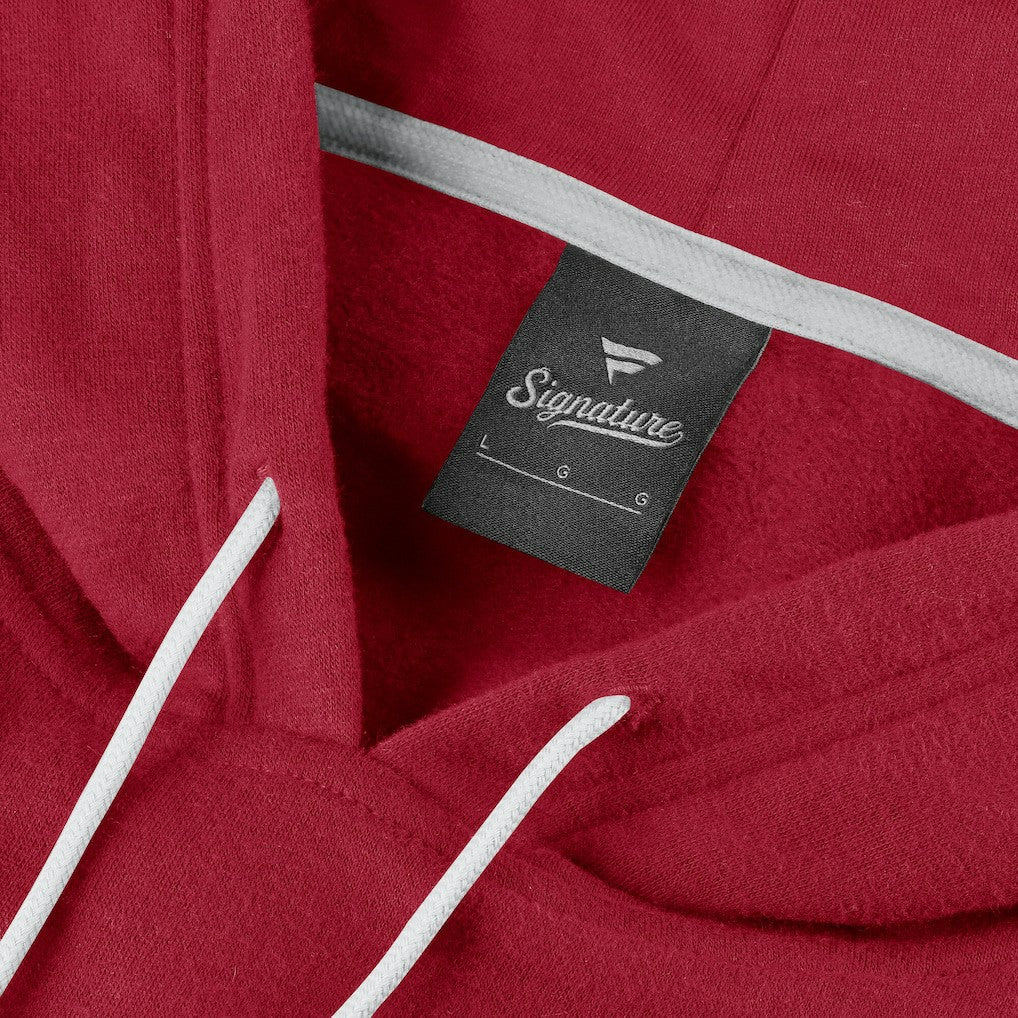 San Francisco 49ers Unisex Sleek Elements Pullover Hoodie - Scarlet - Fanatics