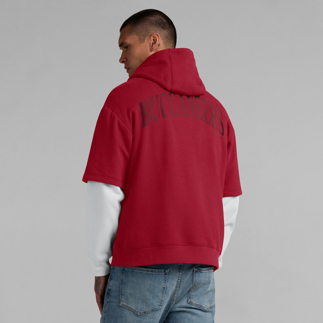 Tampa Bay Buccaneers Unisex Sleek Elements Pullover Hoodie - Red - Fanatics