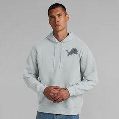 Detroit Lions Unisex Sleek Elements Pullover Hoodie - Gray - Fanatics