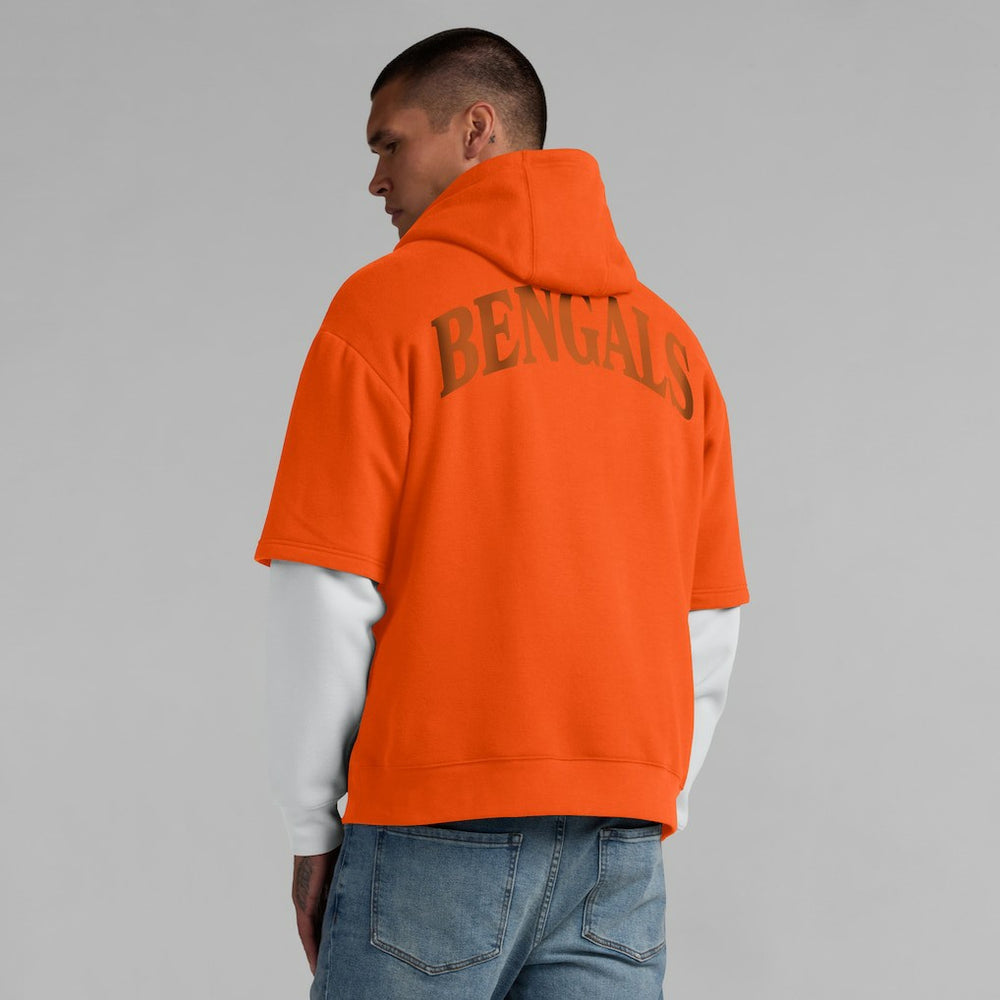 Cincinnati Bengals Unisex Sleek Elements Pullover Hoodie - Orange - Fanatics