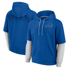 Buffalo Bills Unisex Sleek Elements Pullover Hoodie - Royal - Fanatics