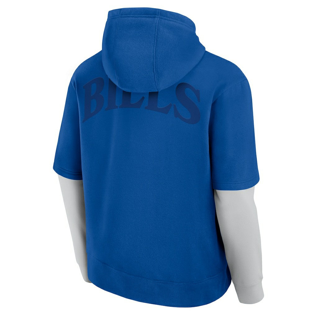 Buffalo Bills Unisex Sleek Elements Pullover Hoodie - Royal - Fanatics