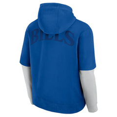 Buffalo Bills Unisex Sleek Elements Pullover Hoodie - Royal - Fanatics