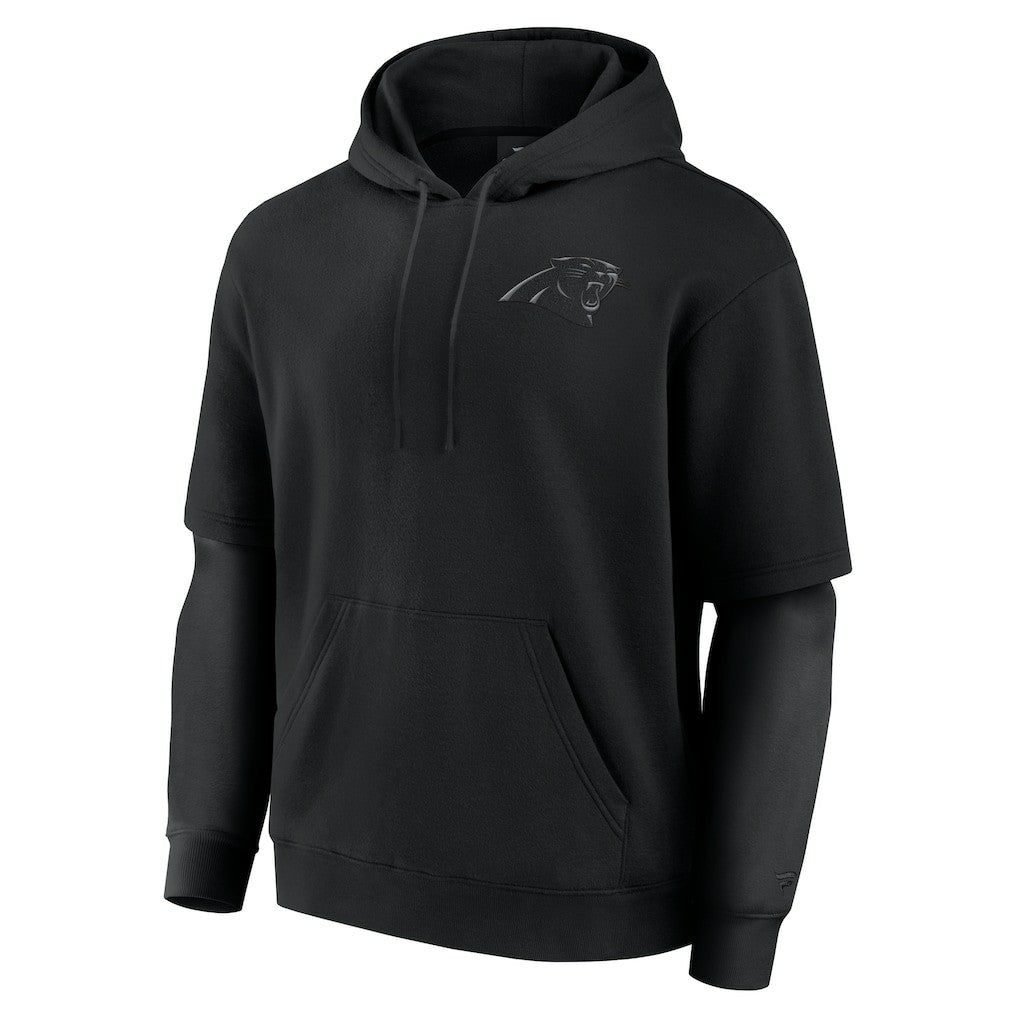 Carolina Panthers Unisex Sleek Elements Pullover Hoodie - Black - Fanatics