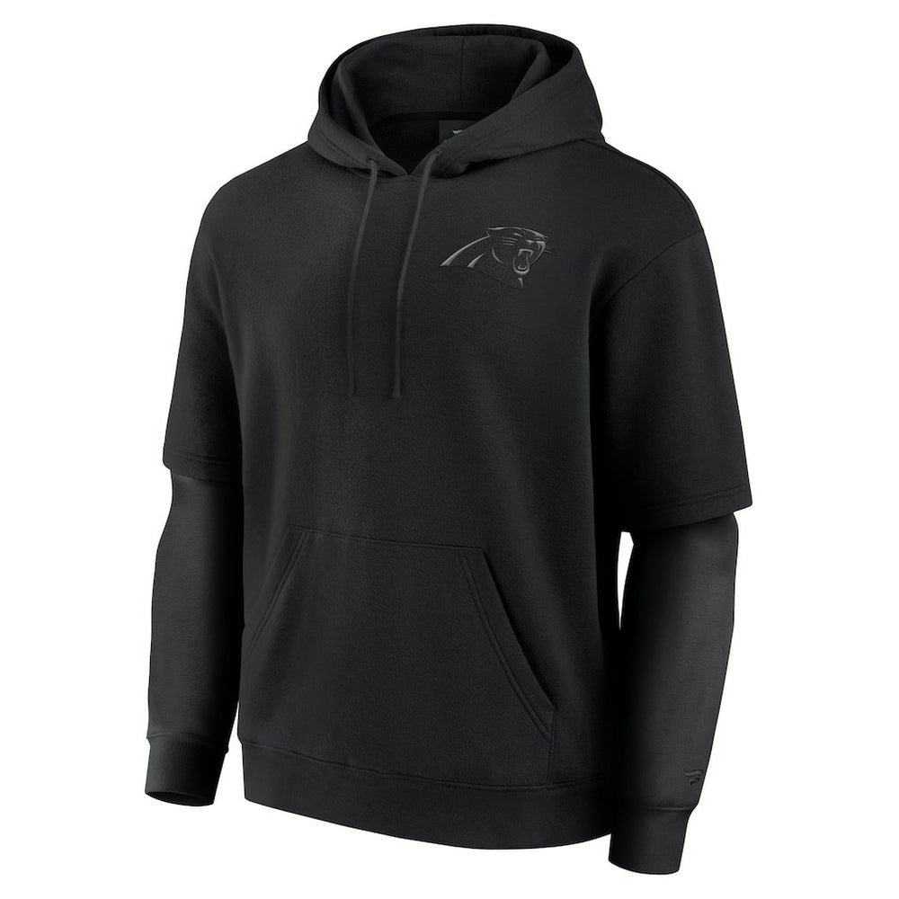 Carolina Panthers Unisex Sleek Elements Pullover Hoodie - Black - Fanatics