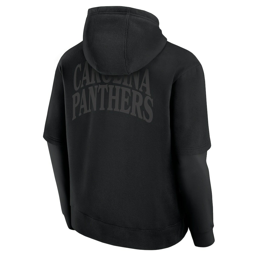 Carolina Panthers Unisex Sleek Elements Pullover Hoodie - Black - Fanatics