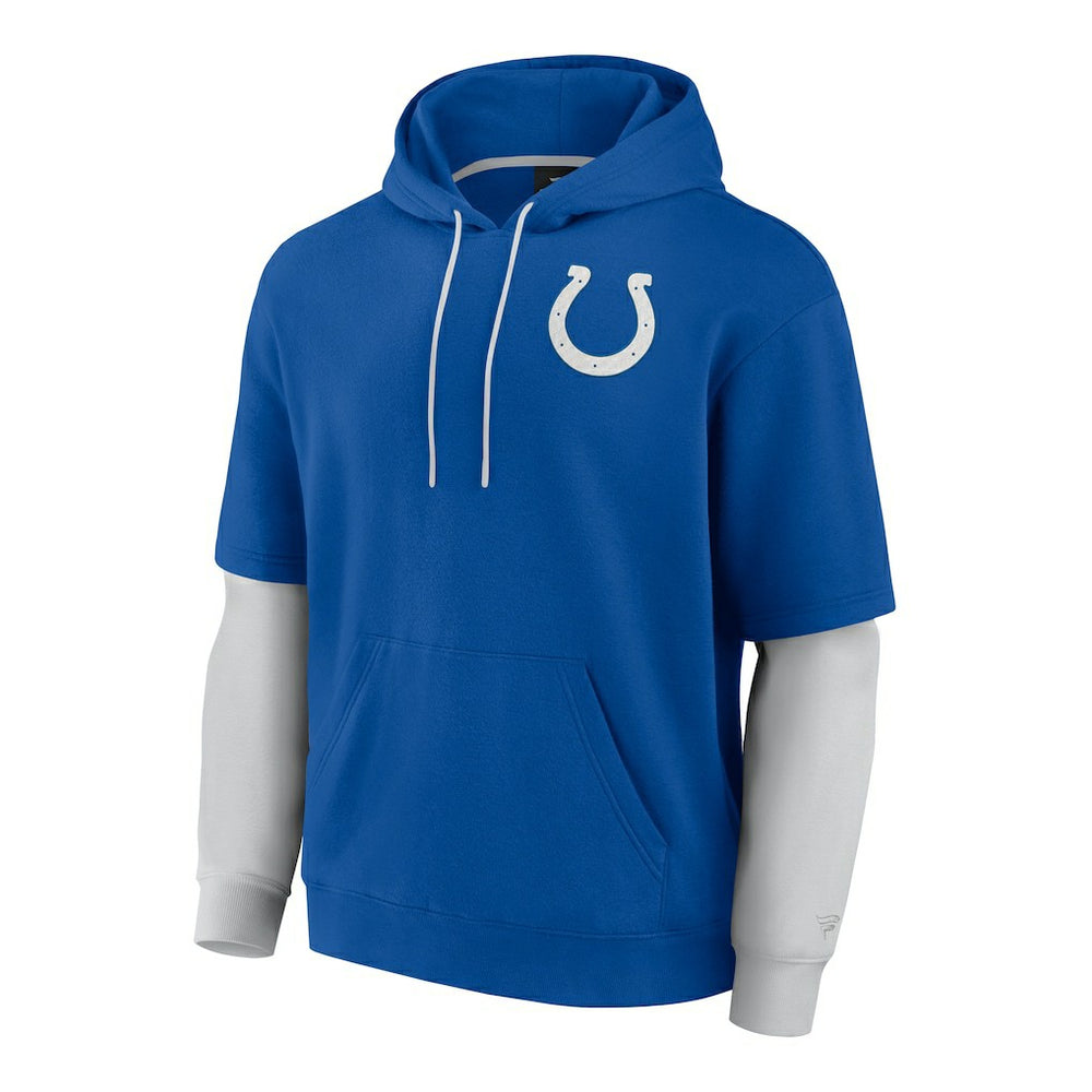 Indianapolis Colts Unisex Sleek Elements Pullover Hoodie - Royal - Fanatics