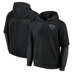 Jacksonville Jaguars Unisex Sleek Elements Pullover Hoodie - Black - Fanatics