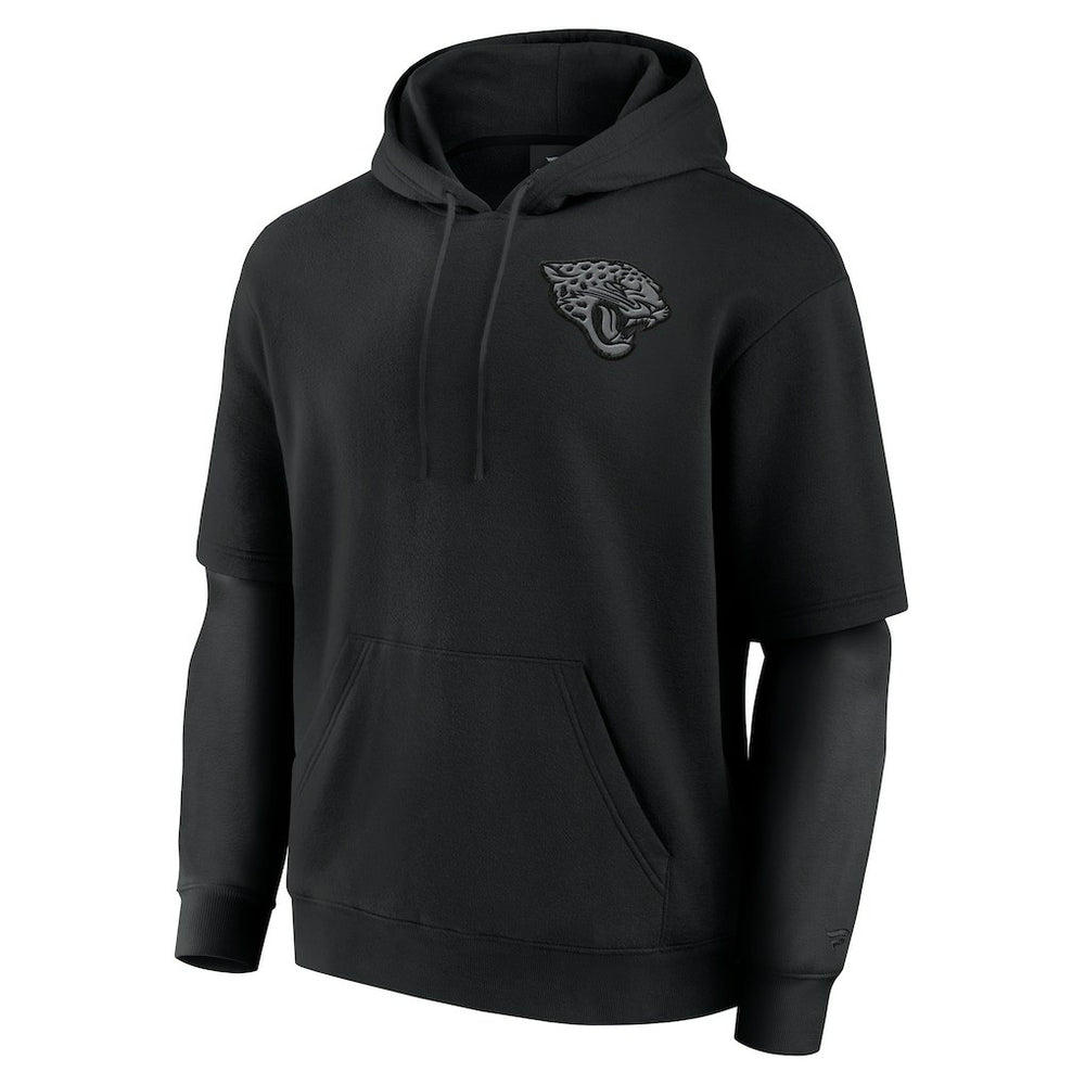 Jacksonville Jaguars Unisex Sleek Elements Pullover Hoodie - Black - Fanatics