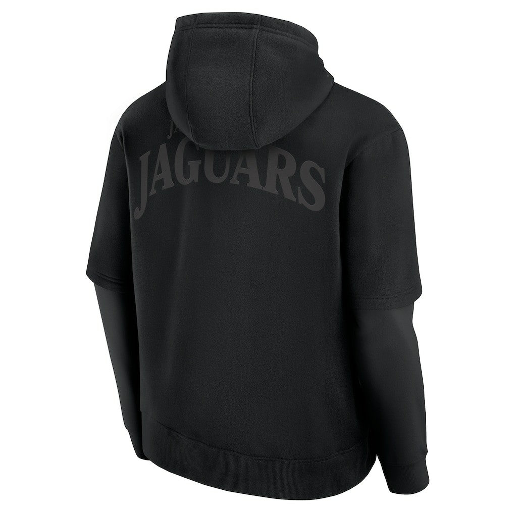 Jacksonville Jaguars Unisex Sleek Elements Pullover Hoodie - Black - Fanatics