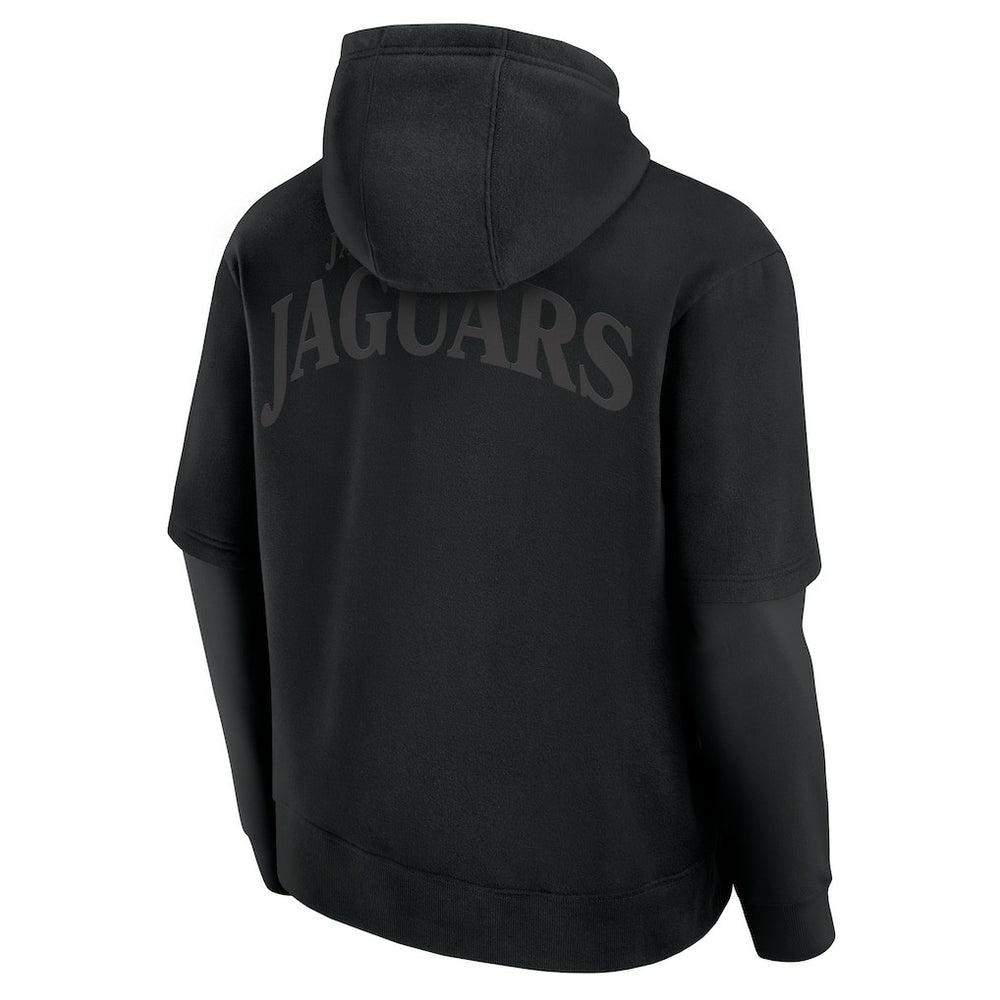 Jacksonville Jaguars Unisex Sleek Elements Pullover Hoodie - Black - Fanatics