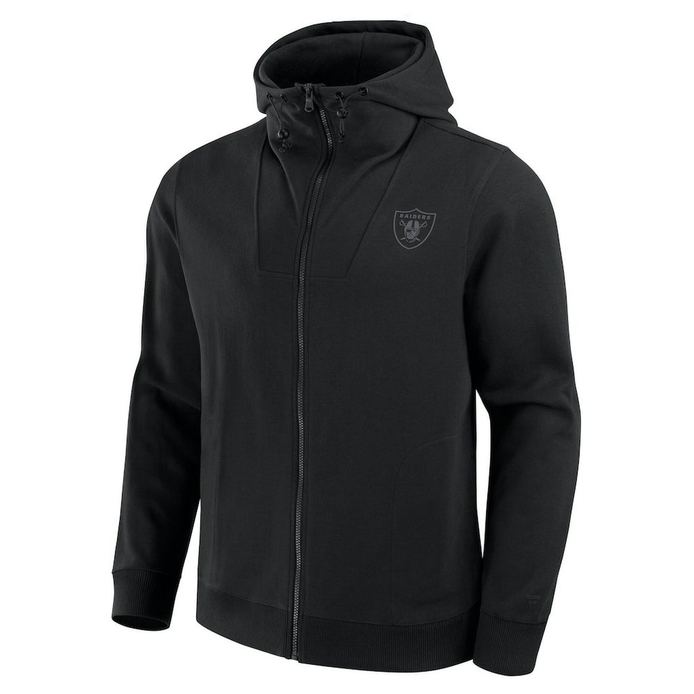 Las Vegas Raiders Unisex Front Office Full-Zip Hoodie - Black - Fanatics