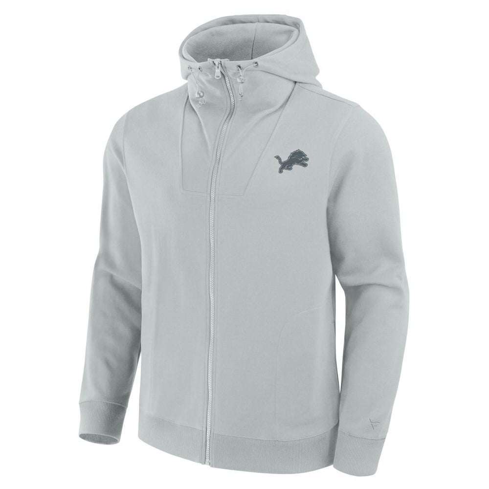 Detroit Lions Unisex Front Office Full-Zip Hoodie - Gray - Fanatics