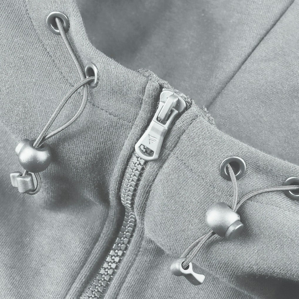 Detroit Lions Unisex Front Office Full-Zip Hoodie - Gray - Fanatics