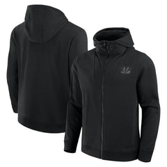 Cincinnati Bengals Unisex Front Office Full-Zip Hoodie - Black - Fanatics
