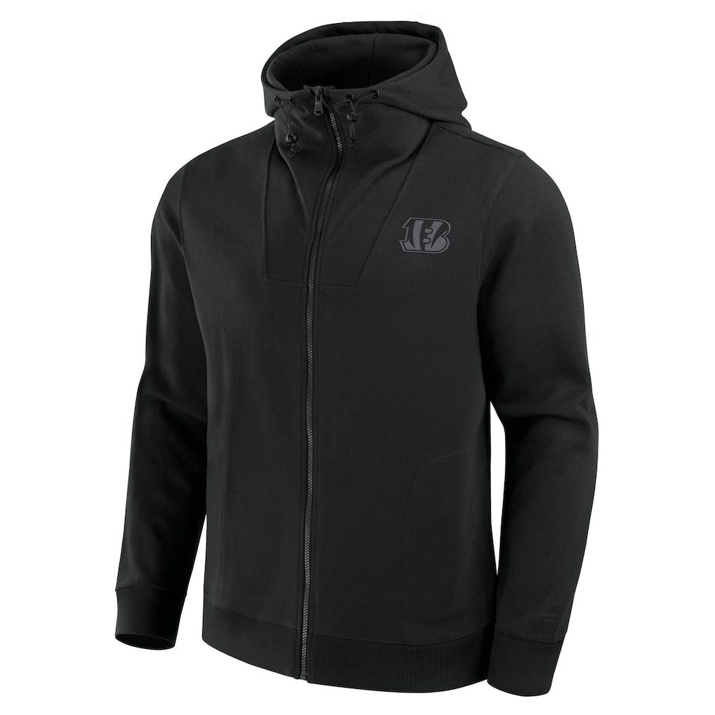 Cincinnati Bengals Unisex Front Office Full-Zip Hoodie - Black - Fanatics