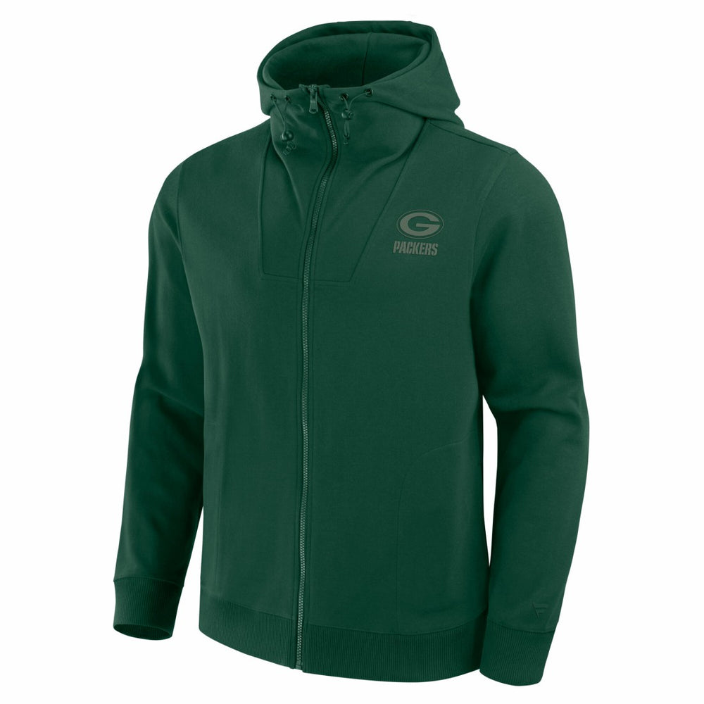 Green Bay Packers Unisex Front Office Full-Zip Hoodie - Green - Fanatics