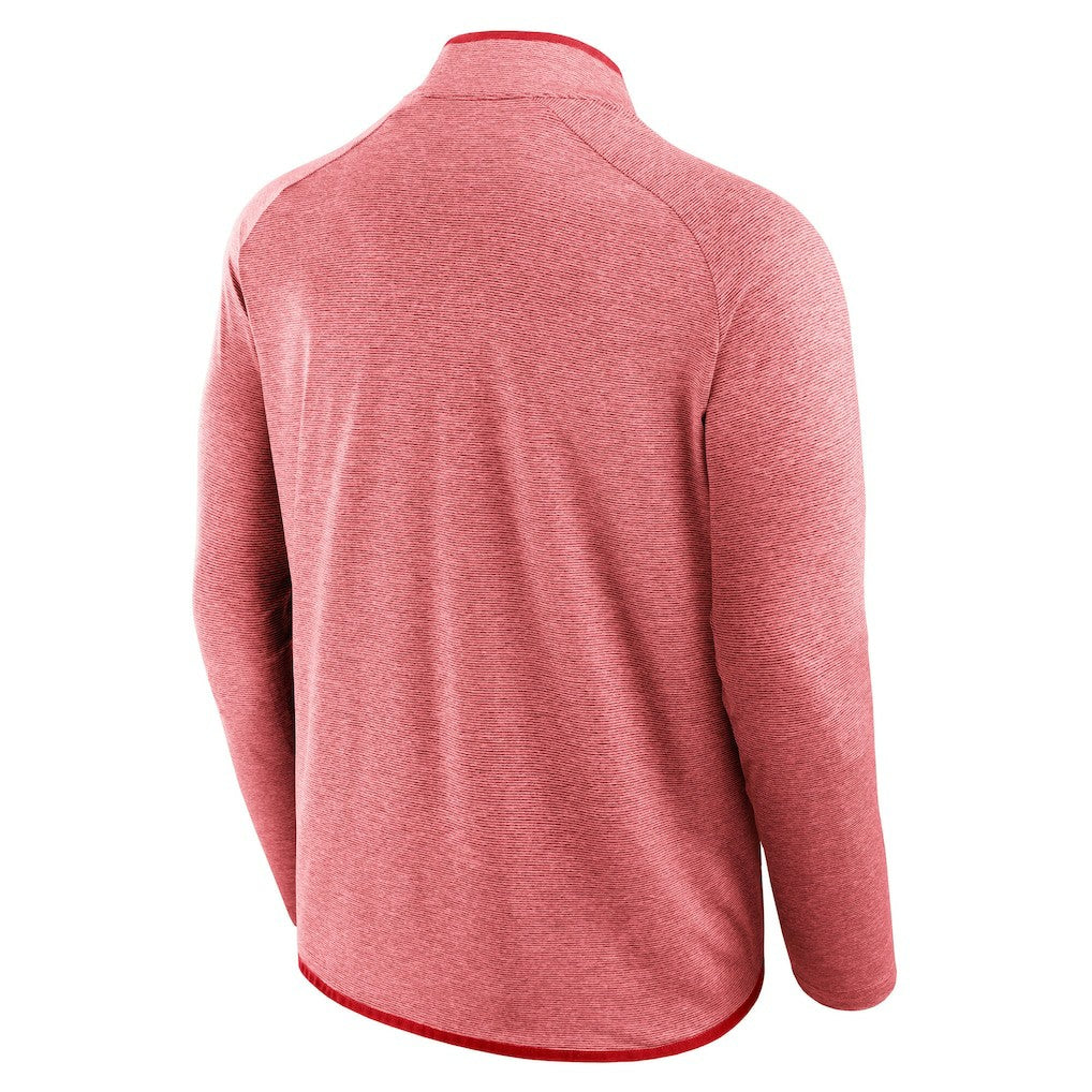 Kansas City Chiefs Unisex Front Office Performance Primary Quarter-Zip Jacket - Red - Fanatics