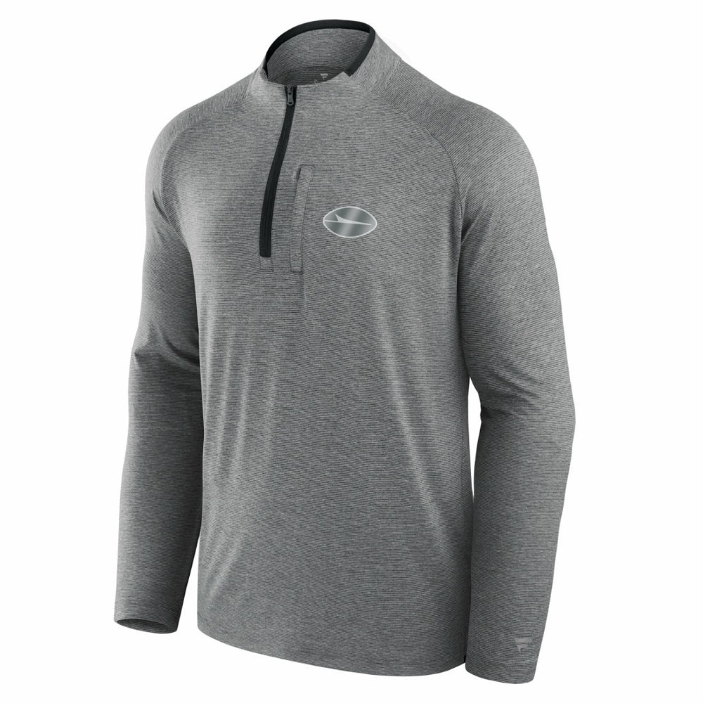 New York Jets Unisex Front Office Performance Primary Quarter-Zip Jacket - Charcoal - Fanatics