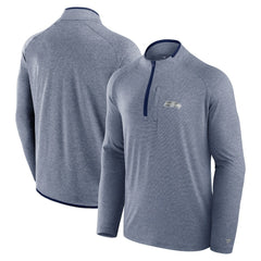 Seattle Seahawks Unisex Front Office Performance Primary Quarter-Zip Jacket - College Navy - Fanatics