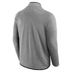 Cincinnati Bengals Unisex Front Office Performance Primary Quarter-Zip Jacket - Charcoal - Fanatics