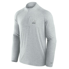 Cleveland Browns Unisex Front Office Performance Primary Quarter-Zip Jacket - Gray - Fanatics