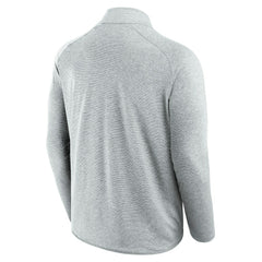 Cleveland Browns Unisex Front Office Performance Primary Quarter-Zip Jacket - Gray - Fanatics