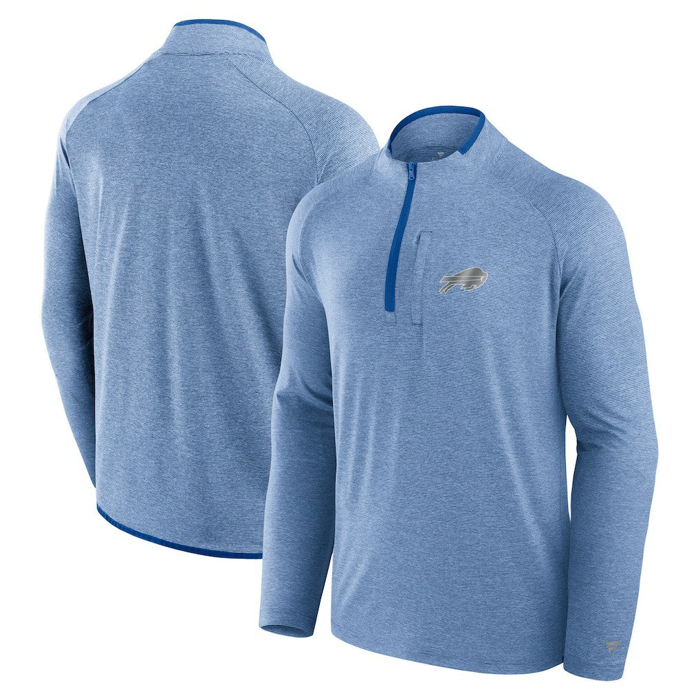 Buffalo Bills Unisex Front Office Performance Primary Quarter-Zip Jacket - Royal - Fanatics