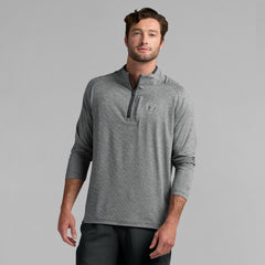 Houston Texans Unisex Front Office Performance Primary Quarter-Zip Jacket - Charcoal - Fanatics