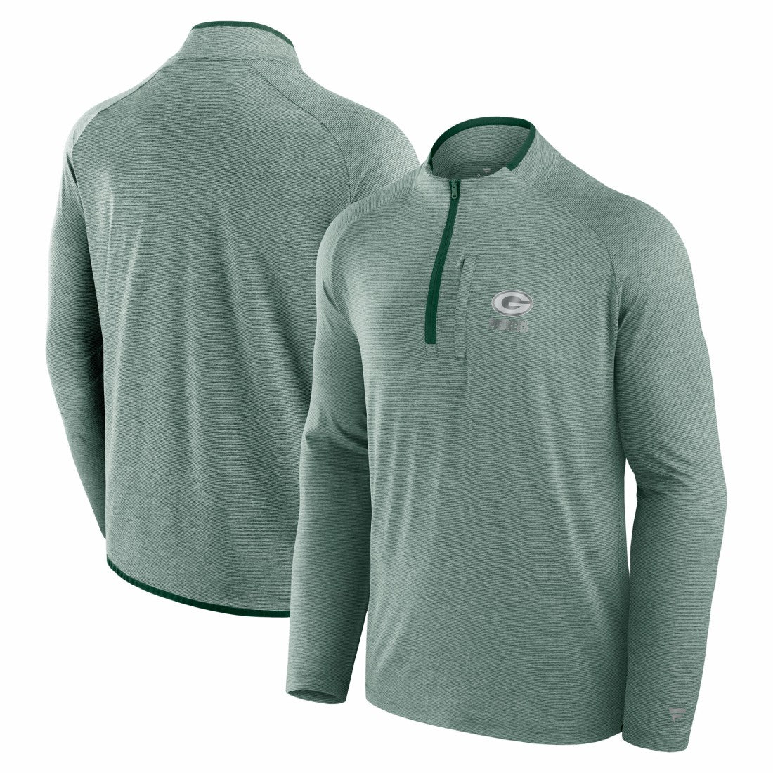 Green Bay Packers Unisex Front Office Performance Primary Quarter-Zip Jacket - Green - Fanatics