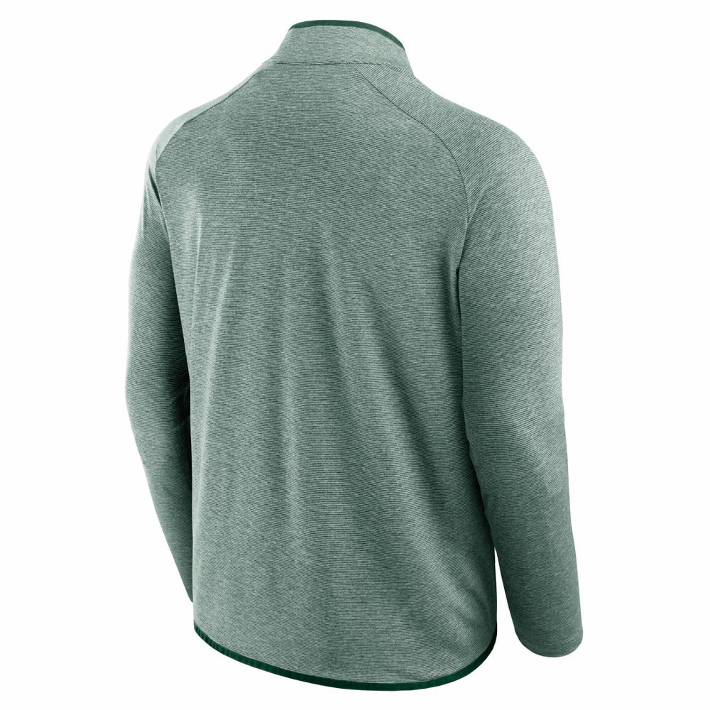 Green Bay Packers Unisex Front Office Performance Primary Quarter-Zip Jacket - Green - Fanatics