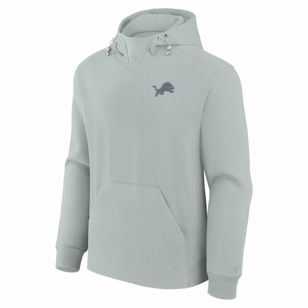 Detroit Lions Unisex Front Office Tonal Tri-Blend Pullover Hoodie - Gray - Fanatics