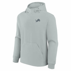 Detroit Lions Unisex Front Office Tonal Tri-Blend Pullover Hoodie - Gray - Fanatics