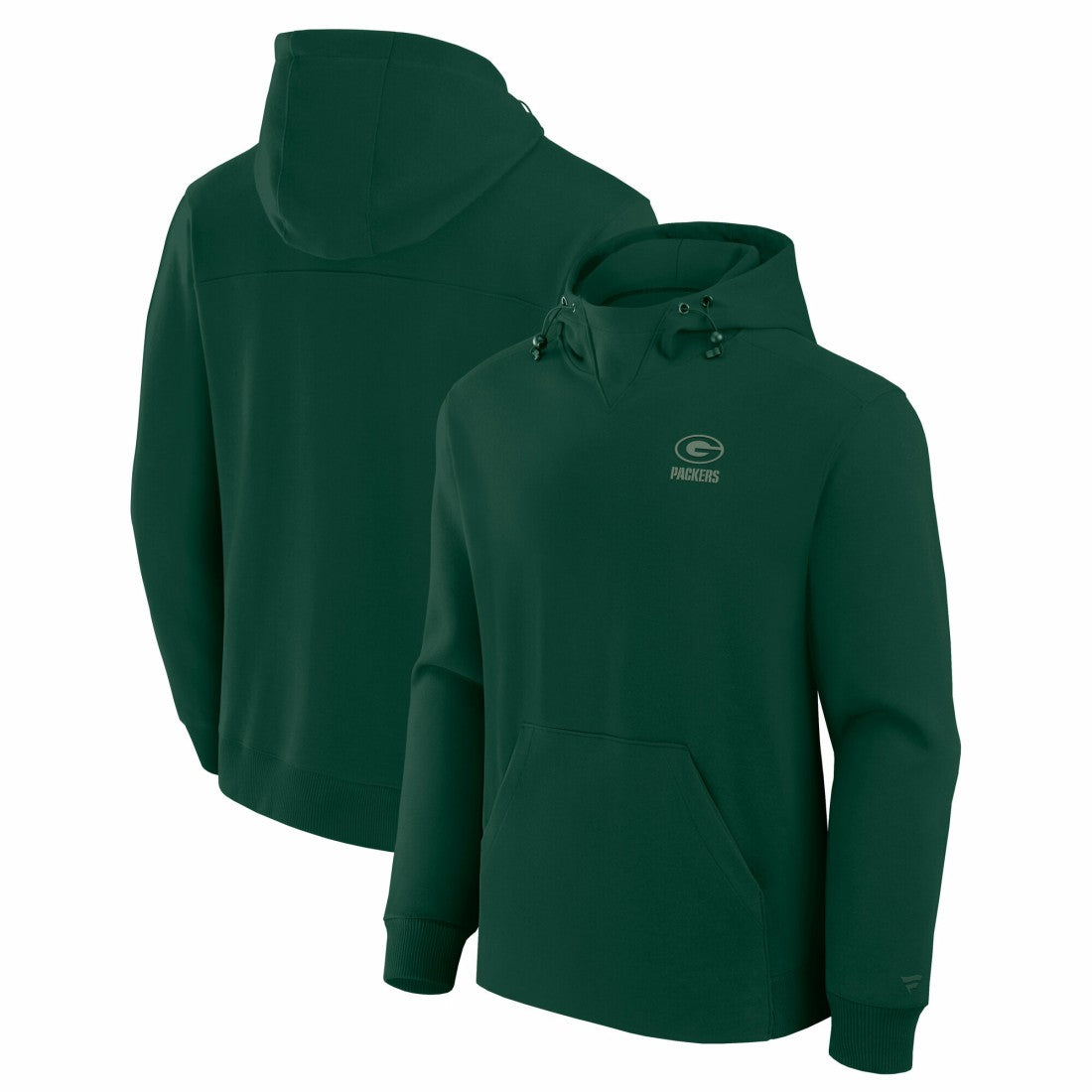 Green Bay Packers Unisex Front Office Tonal Tri-Blend Pullover Hoodie - Green - Fanatics
