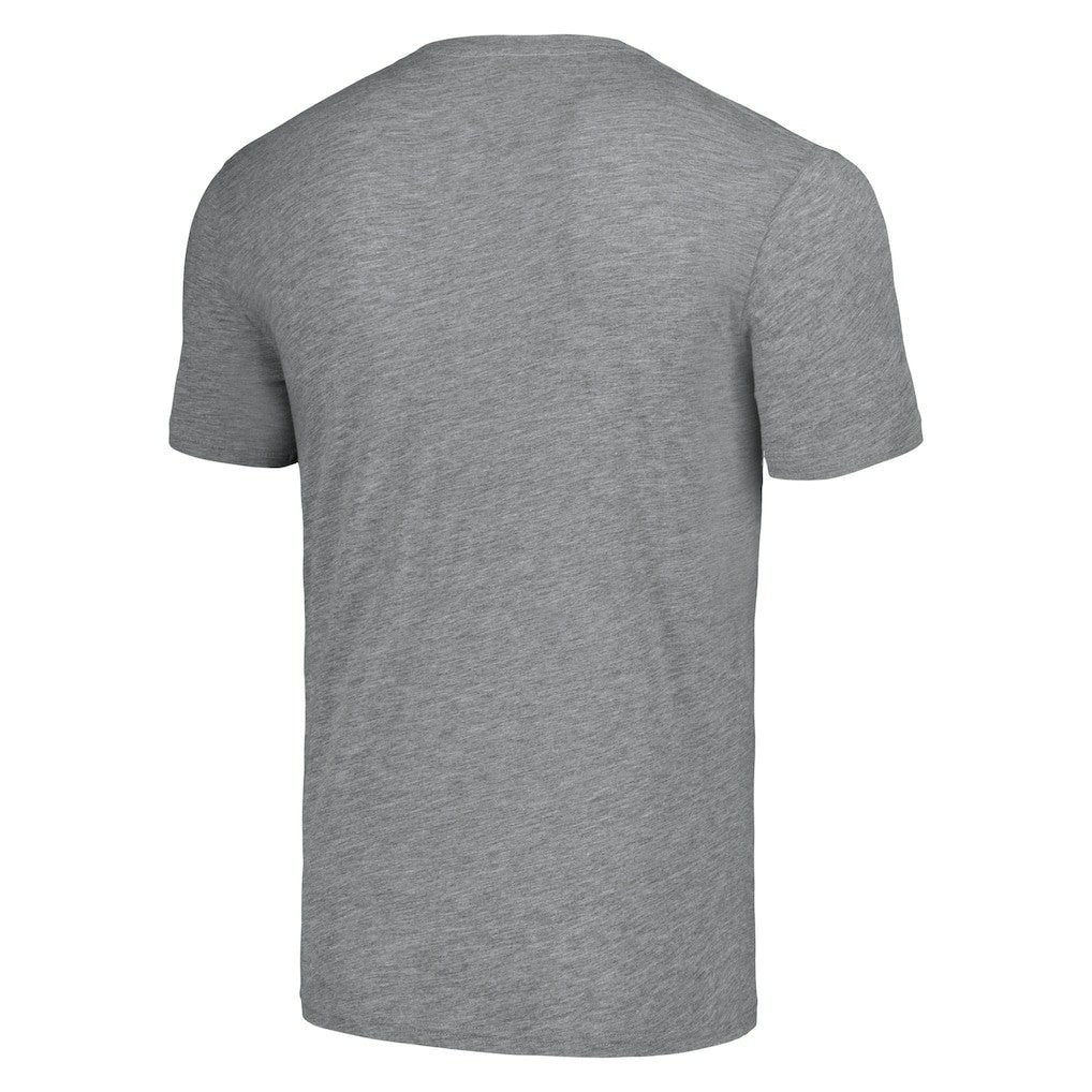 James Harrison Pittsburgh Steelers Homage Unisex NFL Blitz Retired Player Tri-Blend T-Shirt - Heathered Heather Gray - NFL