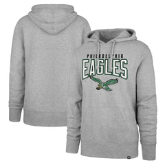 Philadelphia Eagles '47 Headline Pullover Hoodie - Gray - 47 brand