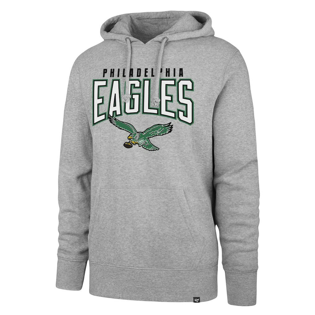 Philadelphia Eagles '47 Headline Pullover Hoodie - Gray - 47 brand