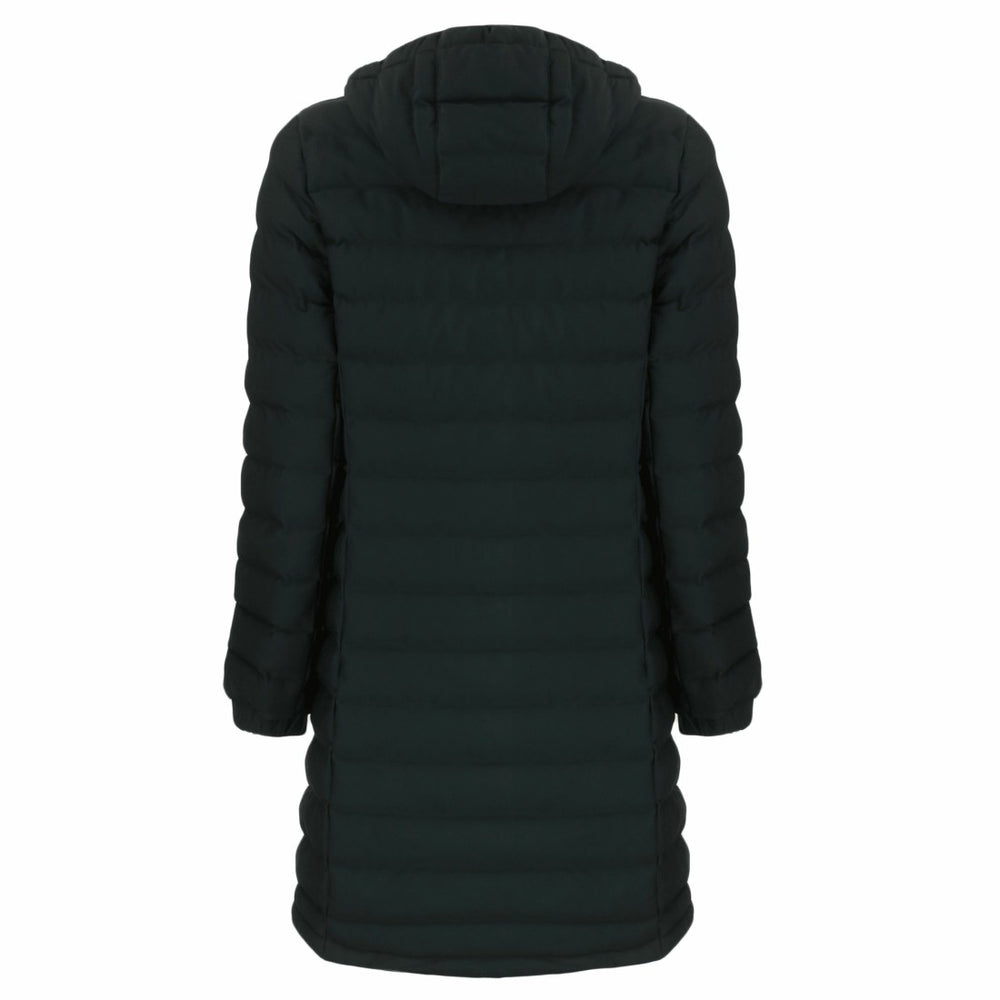 Detroit Lions Cutter & Buck Women's Throwback Logo Mission Ridge Repreve Eco Insulated Full-Zip Puffer Jacket - Black - NFL