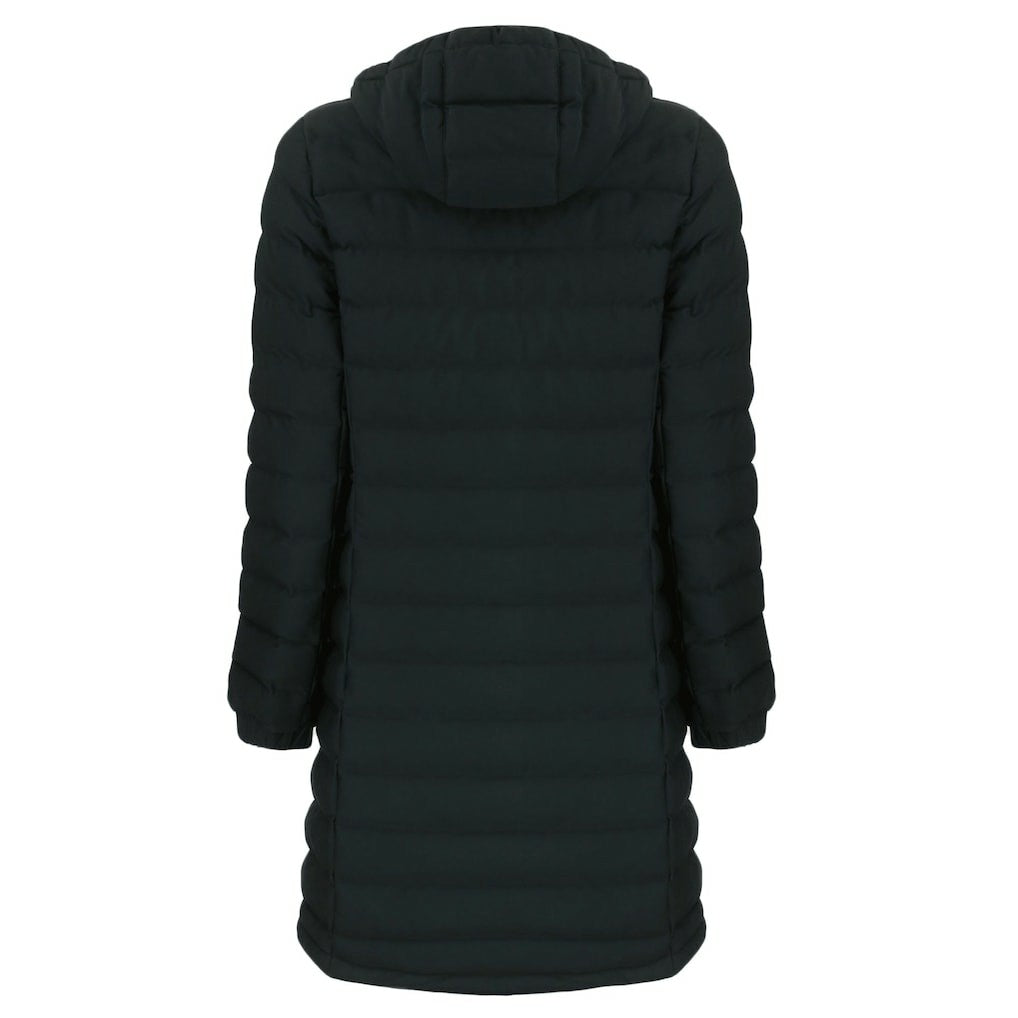 Indianapolis Colts Cutter & Buck Women's Throwback Logo Mission Ridge Repreve Eco Insulated Full-Zip Puffer Jacket - Black - NFL