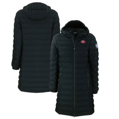 San Francisco 49ers Cutter & Buck Women's Throwback Logo Mission Ridge Repreve Eco Insulated Full-Zip Puffer Jacket - Black - NFL