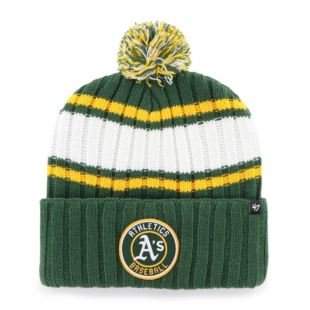 Oakland Athletics '47 Plateau Cuffed Knit Hat with Pom Near Me