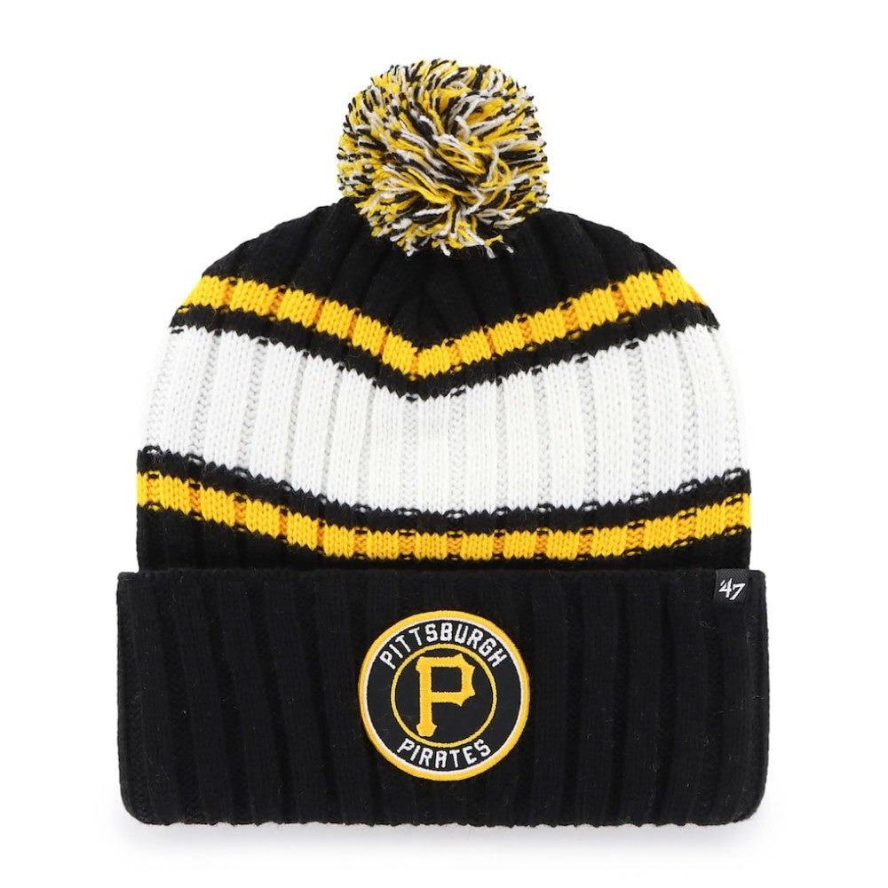 Pittsburgh Pirates '47 Plateau Cuffed Knit Hat with Pom Online