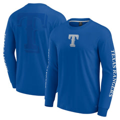 Texas Rangers Fanatics Elements Strive Long Sleeve T-Shirt Outlet