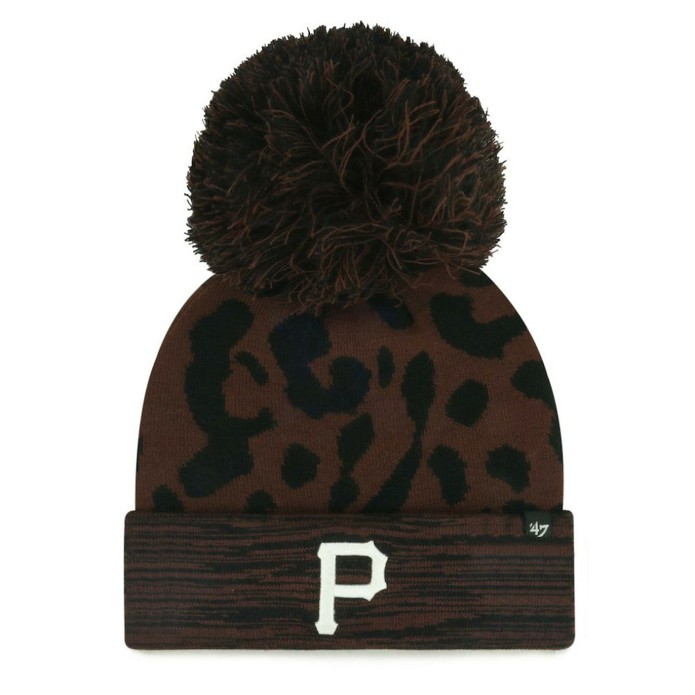 Pittsburgh Pirates '47 Women's Rosette Cuffed Knit Hat with Pom Online